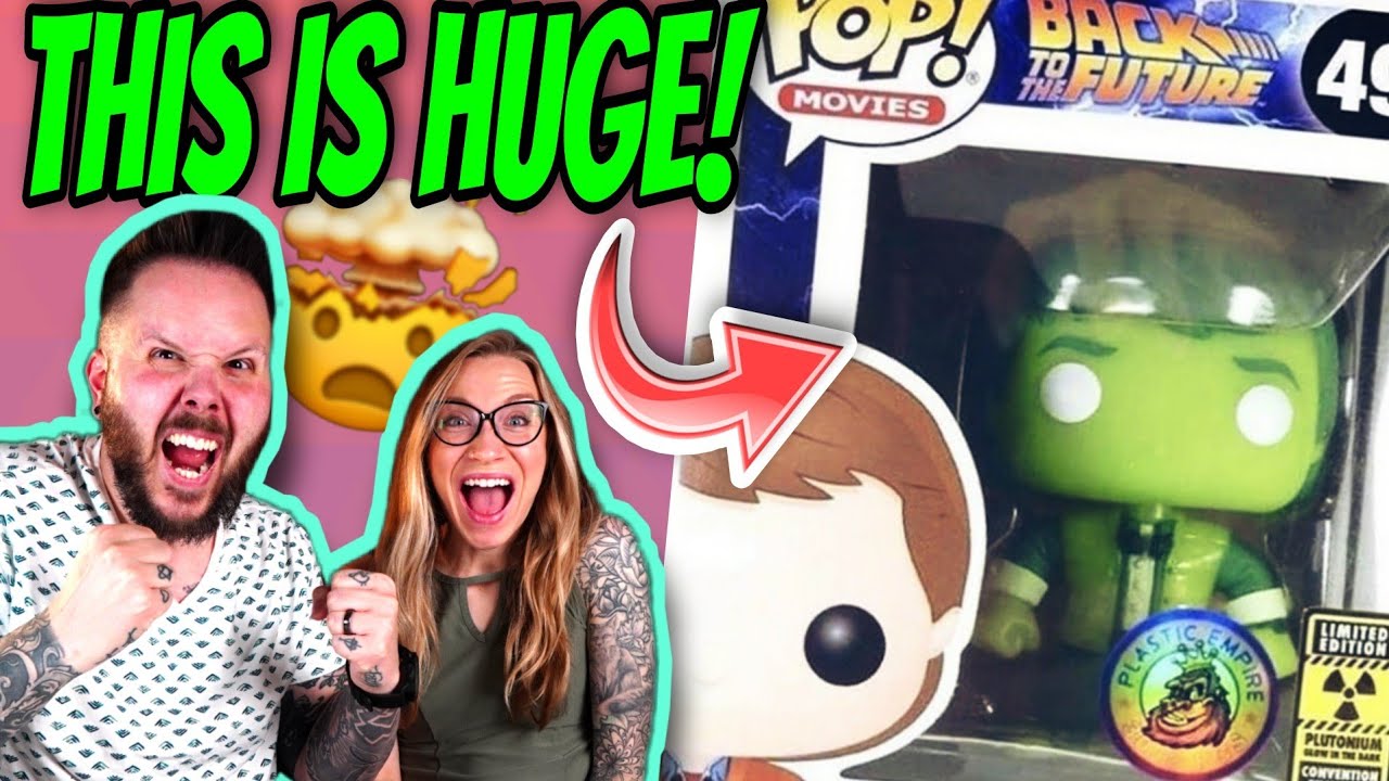 AWESOMECON | THIS IS HUGE! | FUNKO POP PLUTONIUM MARTY MCFLY PLASTIC EMPIRE | Back to the Future