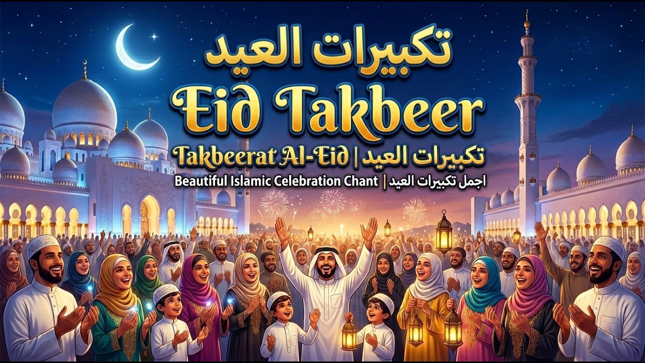 Eid Takbeer | Takbeerat Al-Eid Beautiful Islamic Celebration Chant