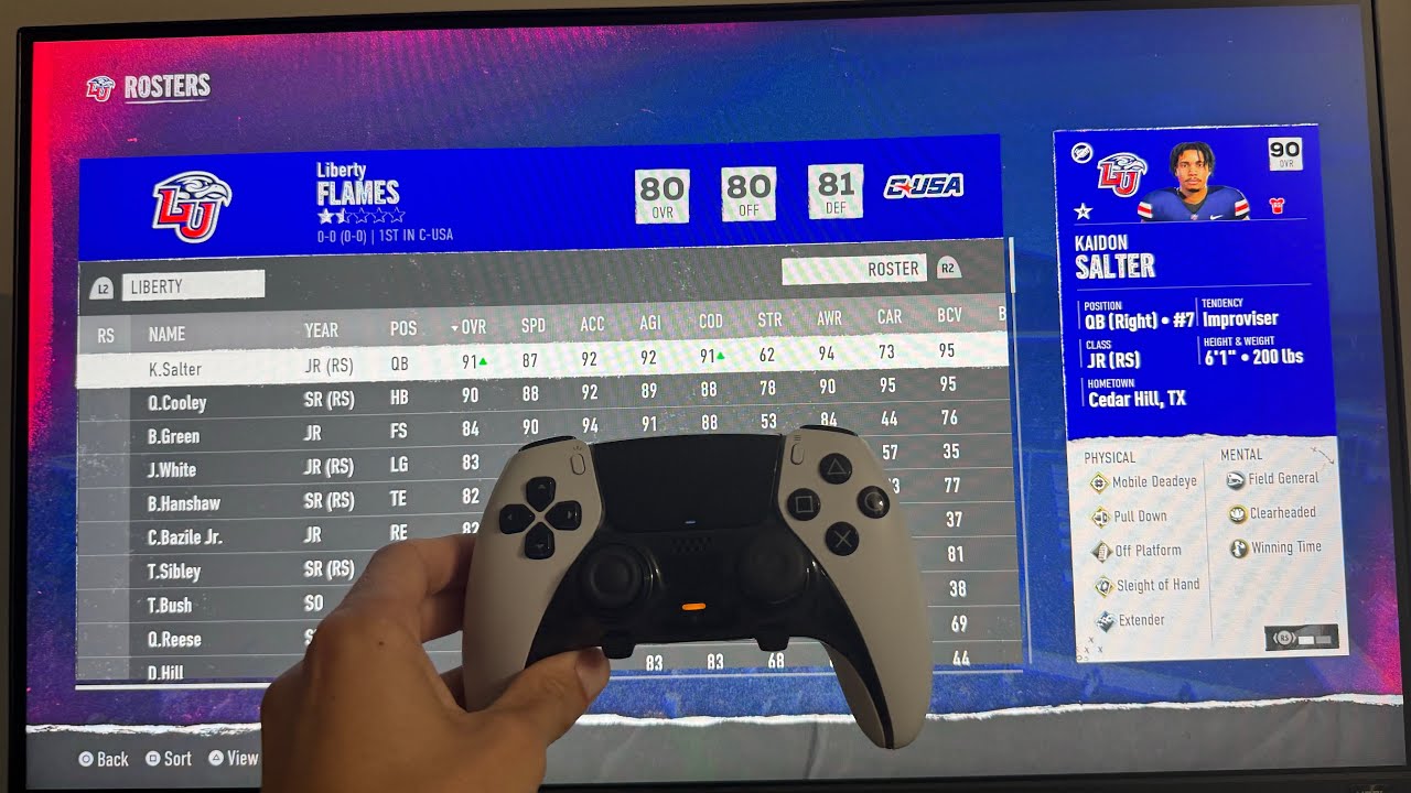 College Football 25: How to Create & Use Custom Roster in Dynasty Tutorial! (PS5 & Xbox Series X/S)