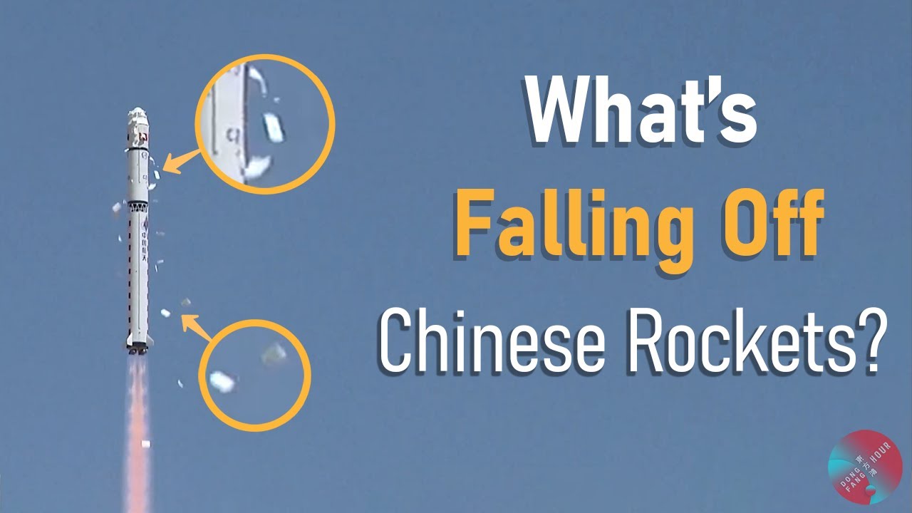 Why Chinese Rockets Drop White Fragments at Launch