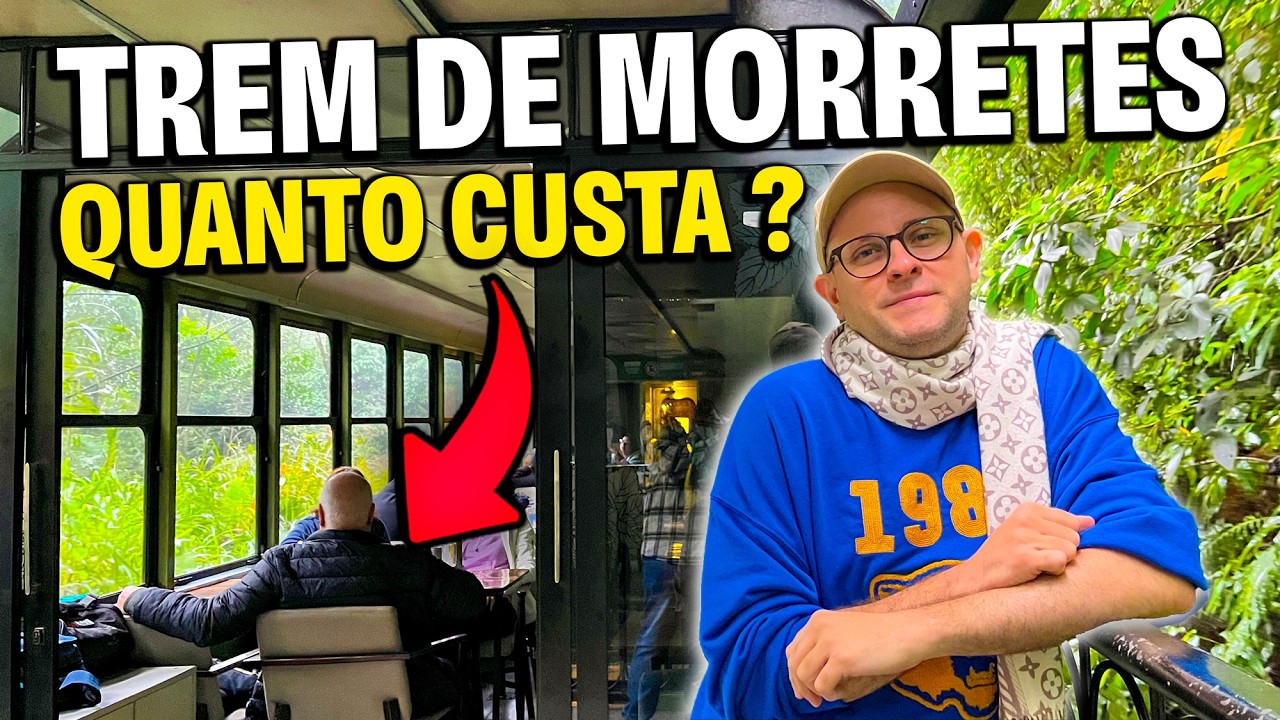 MORRETES Passeio de Trem: Como é E Quanto CUSTA? | O que Fazer em Curitiba