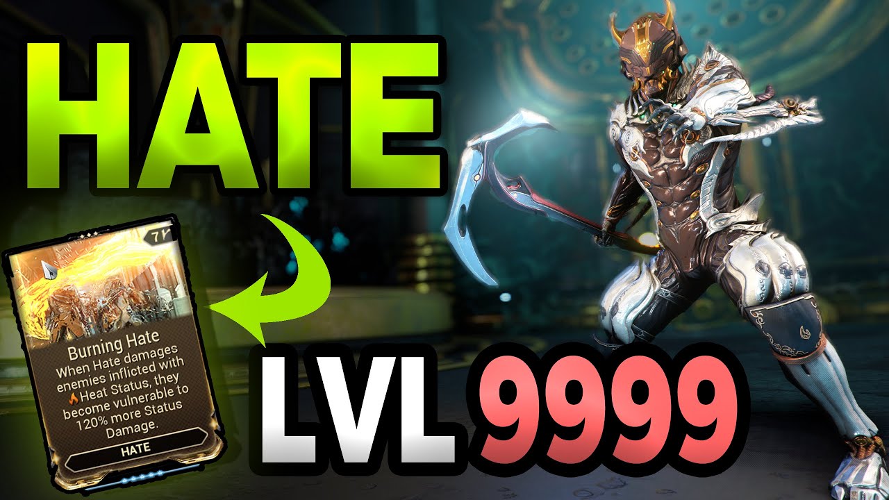 Burning Hate Build To Melt Level 9999 [Warframe]