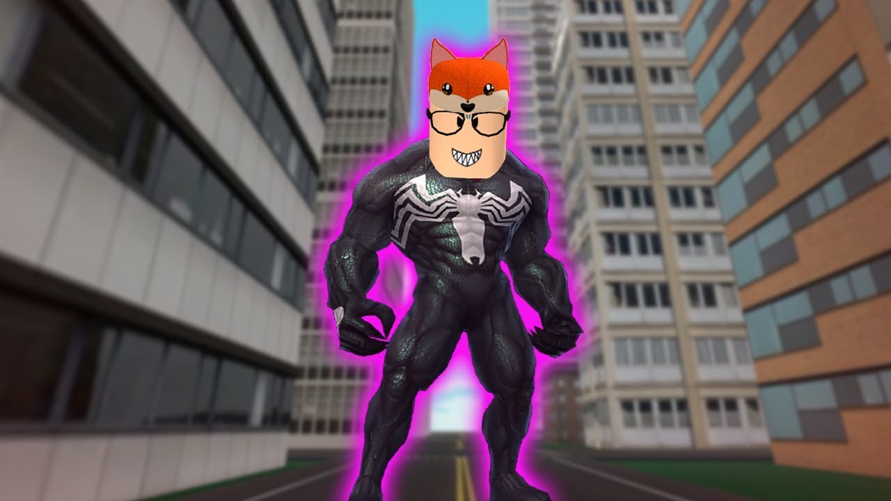 ROBLOX: O VELHOTE VIROU O VENOM!!!