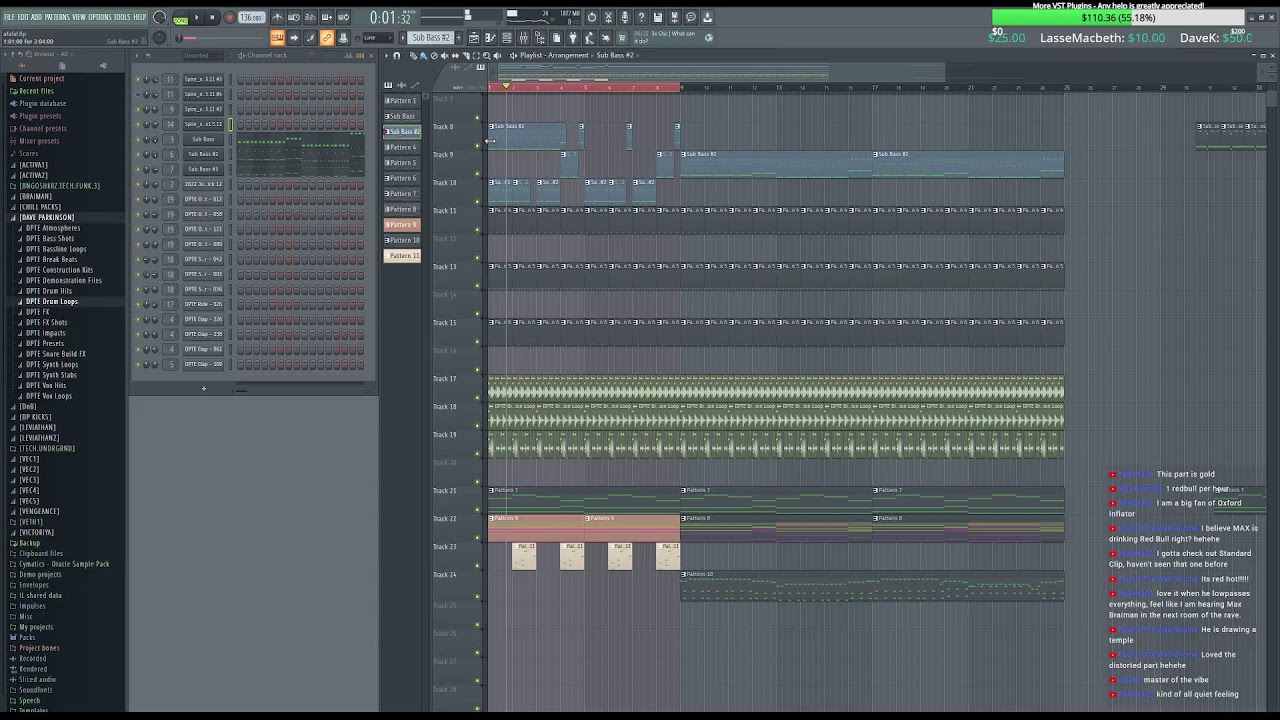 Producing whatever and Chilling - Q/A in chat