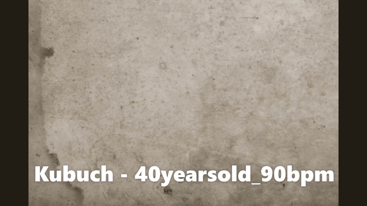 [FREE FLP FILE] Boombap/Oldschool/Sampled Type Beat - '40yearsold 90bpm' by Kubuch