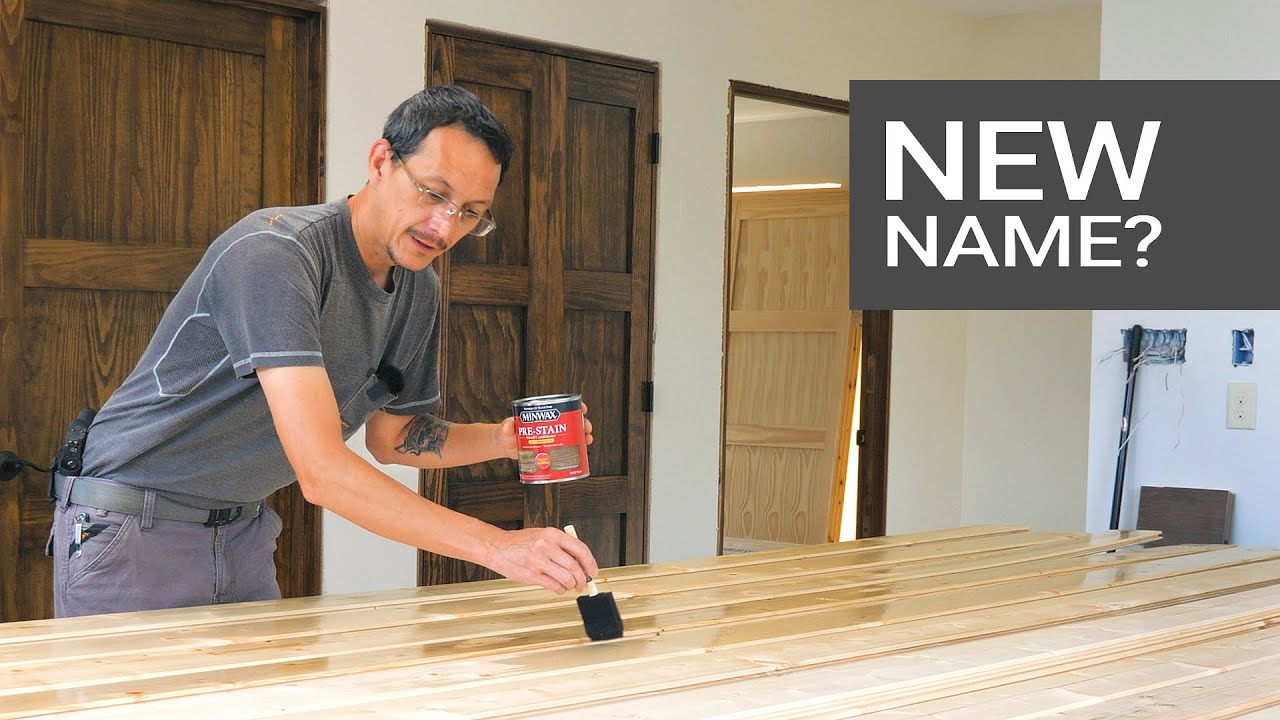 Ceiling Planks and a NEW Channel Name?