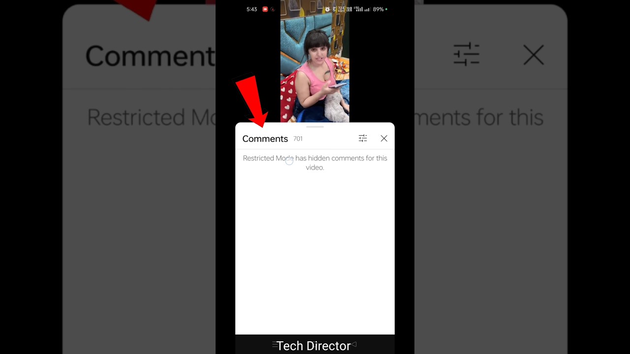 YouTube Video me Comment ka option nahi aa raha ||Restricted mode has hidden comments for this video