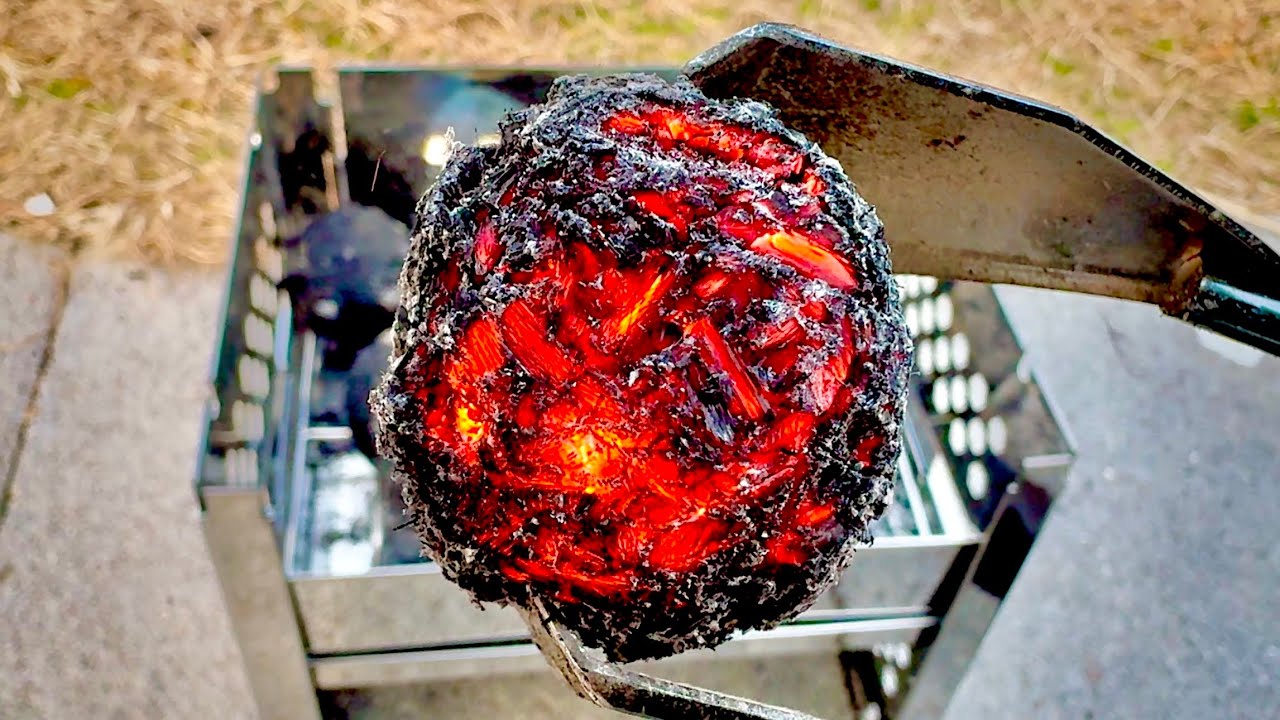 【検証】雑草から錬成した炭でBBQはできるのか？