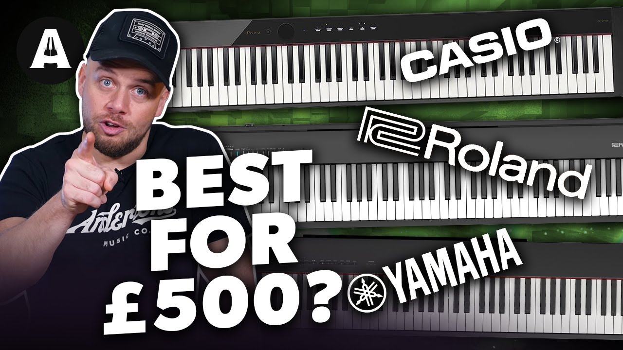 Лучшее цифровое пианино стоимостью около 500 фунтов стерлингов? - Casio против Yamaha против Roland!