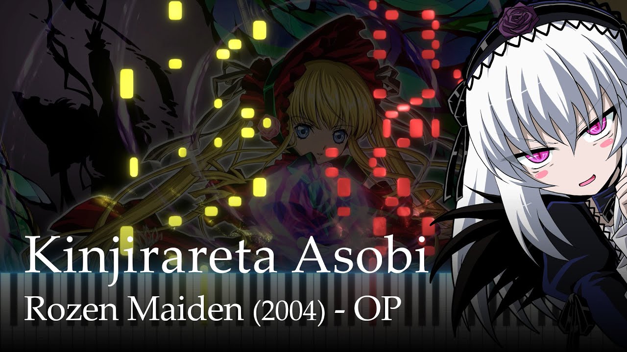 Kinjirareta Asobi - Rozen Maiden (2004) OP / ALI PROJECT [Piano] (1k Subscribers Special)