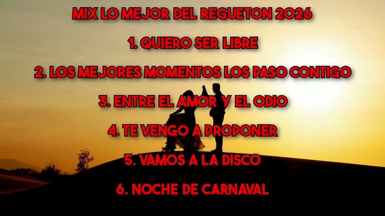 MIX REGUETON LO MEJOR DEL 2026