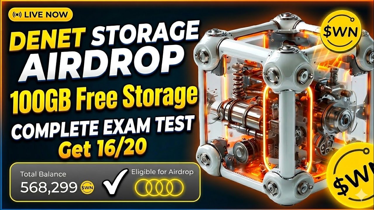 🚀 DeNet Airdrop Test Answers | Get 16/20 to Qualify | Unlock Pro Features Today!