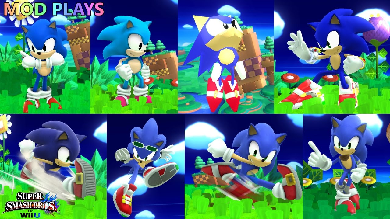 Mod Plays: Super Smash Bros. (Wii-U) - The True Sonic Generations