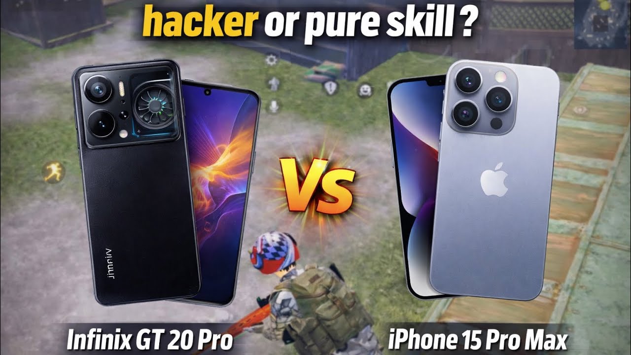 The most fearless player I ever played with |iphone 15 pro max vs Infinix gt 20pro