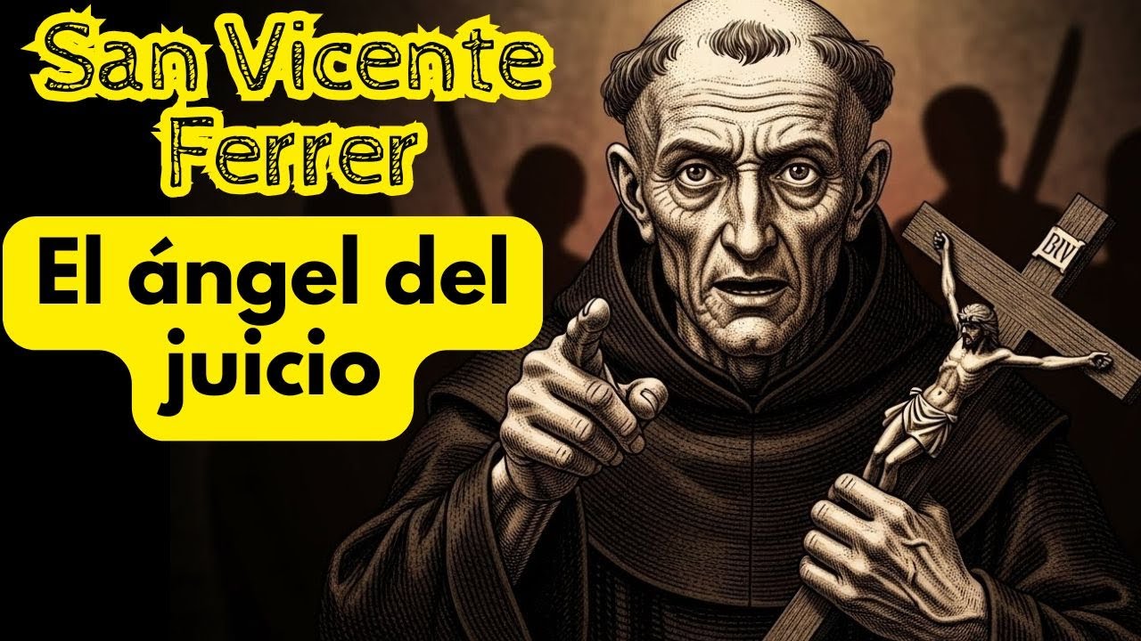 El hombre que detuvo su sermón… y levantó a un paralítico delante de miles — San Vicente Ferrer