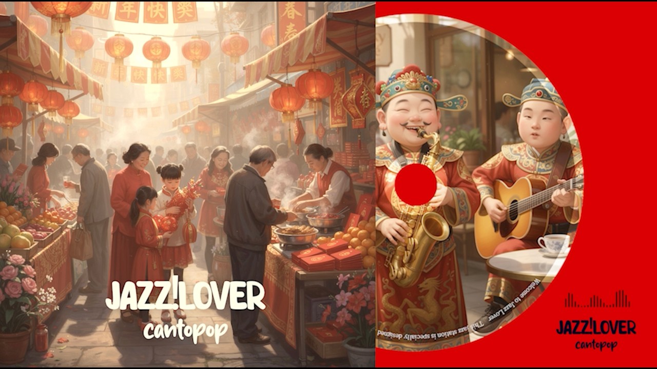 【新年快樂｜新年歌串燒 】新年高級爵士版 | 祝福你｜財神到｜迎春花｜恭喜恭喜｜歡樂年年｜恭喜發財｜全日音樂｜Cantopop Jazz｜