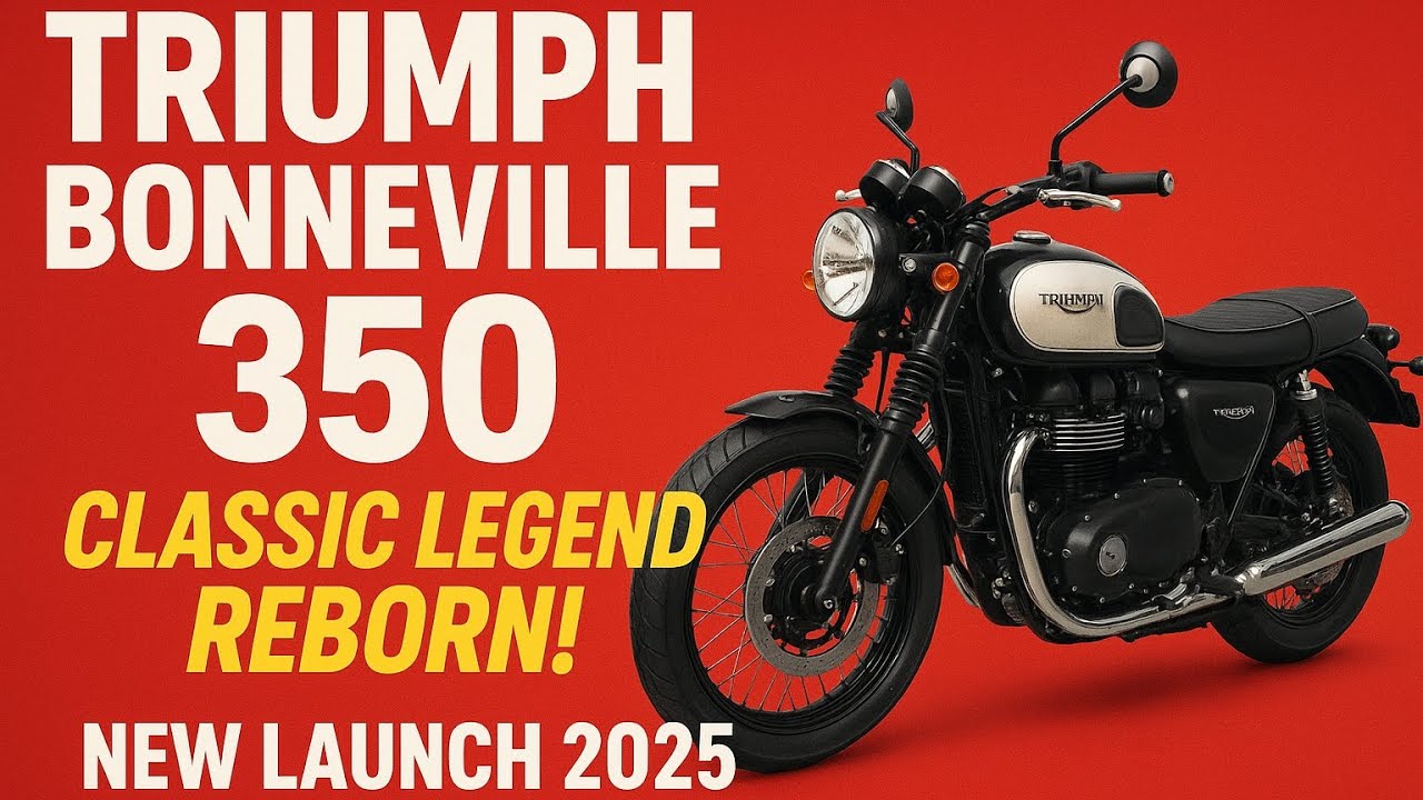 Triumph Bonneville 350 – Classic Legend Reborn! 🔥 | New Launch 2025