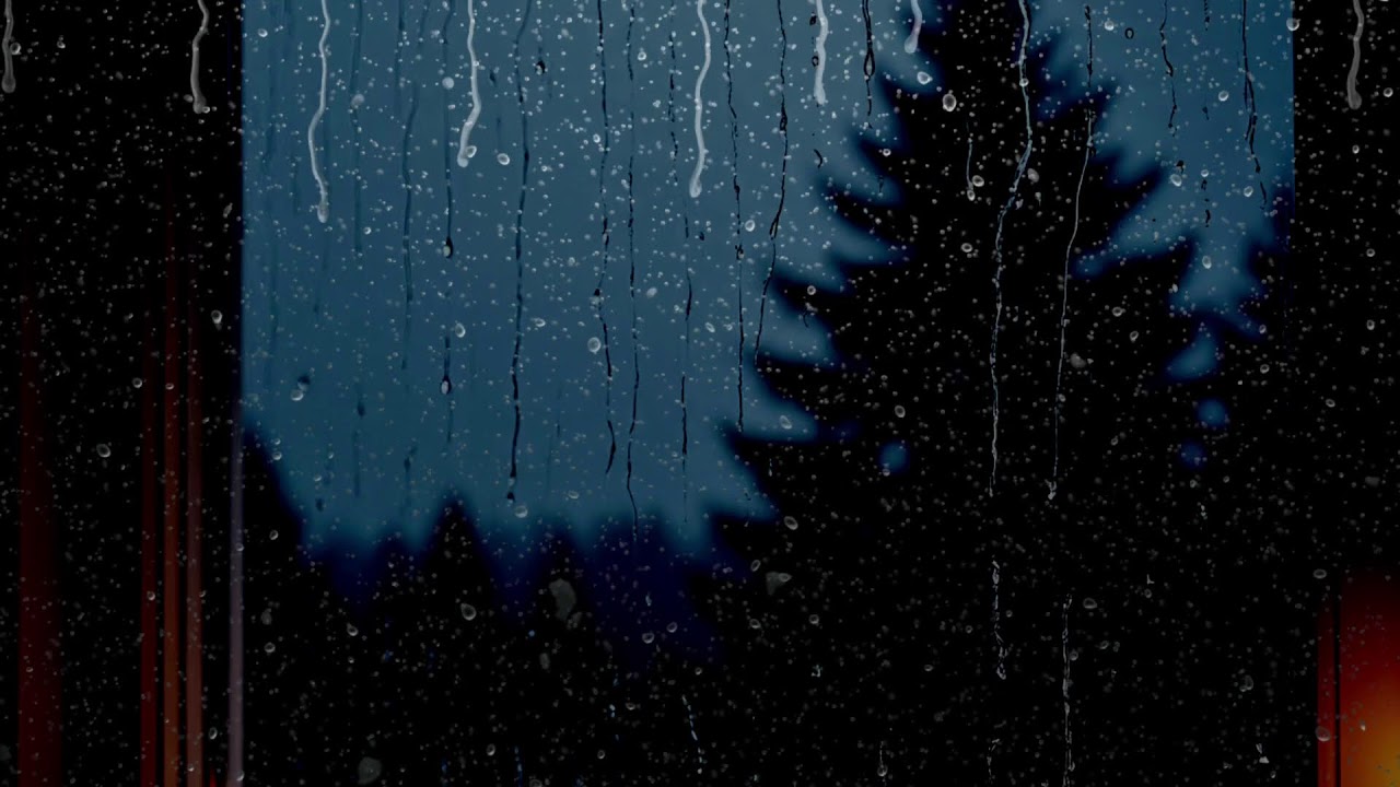 Peaceful Rainstorm with Gentle Thunder BLACK SCREEN | Sleep Relaxation Dark Screen Audio