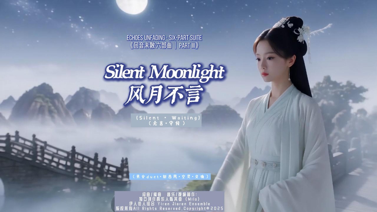 电影感MV4'50《风月不言》陈其奇词曲编曲,音乐视频制作