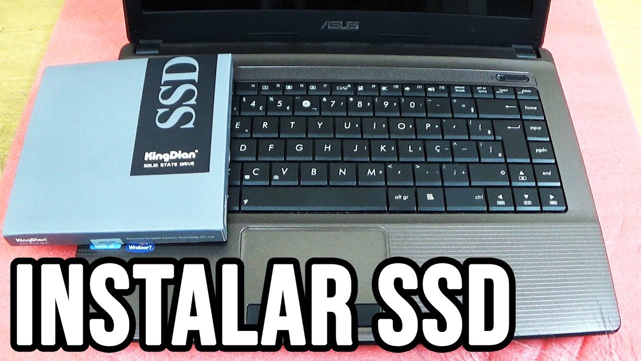 Como instalar SSD em qualquer notebook com SATA - formatar e instalar o Windows - Trocar HD por SSD