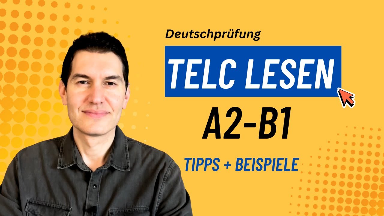 TELC LESEN A2-B1 | Tipps + Beispiele | Deutsch