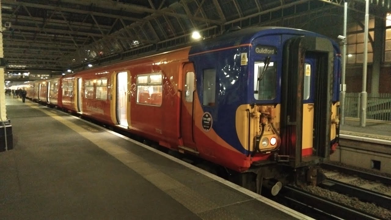 (FINAL 455s) - SWR - Class 455/7 - (5712-5732) - at London Waterloo Stn - on Platform 4 - 19/03/2026