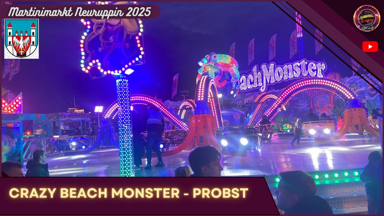 CRAZY BEACH MONSTER - Probst (Onride) - Martinimarkt Neuruppin 2025