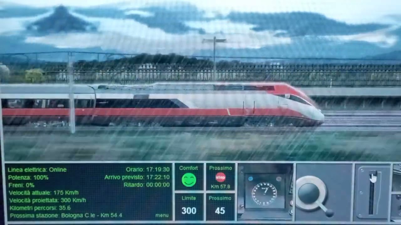EURODRIVER - EUROSTAR FRECCIAROSSA ETR 500 da Firenze a Bologna!! EP. 1/3