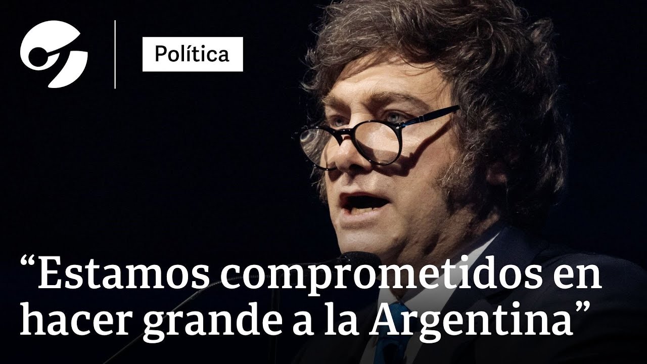 El discurso de Javier Milei en el 12&ordm; Congreso de Econom&iacute;a Regional del Club de la Libertad