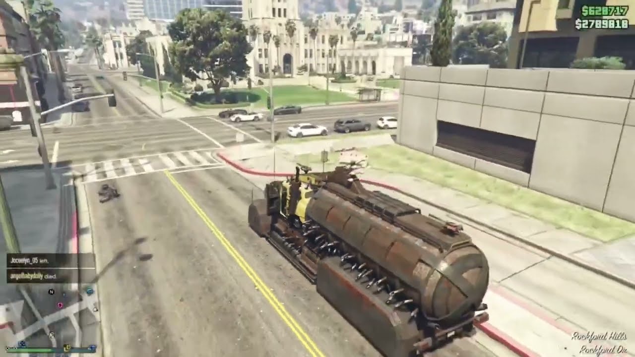 Trolling players with the Cerberus and then? #gta