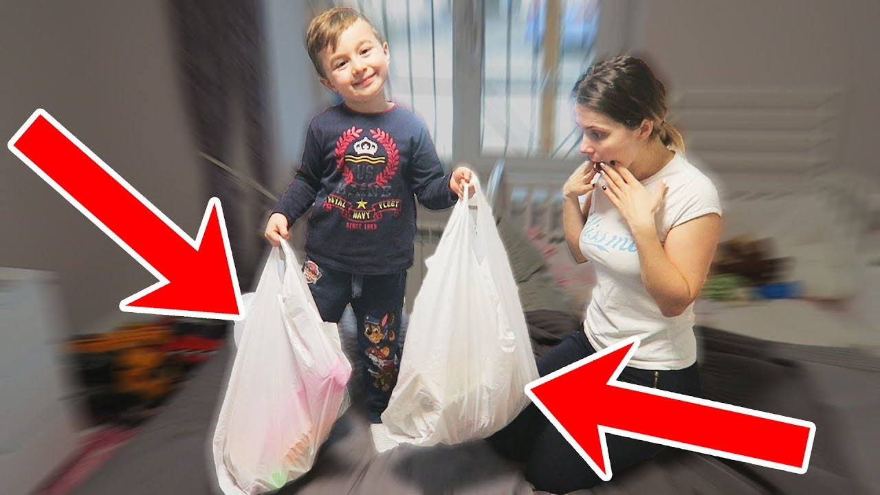 La Supermarket! 10 PRODUSE | Provocare Pentru Mamica