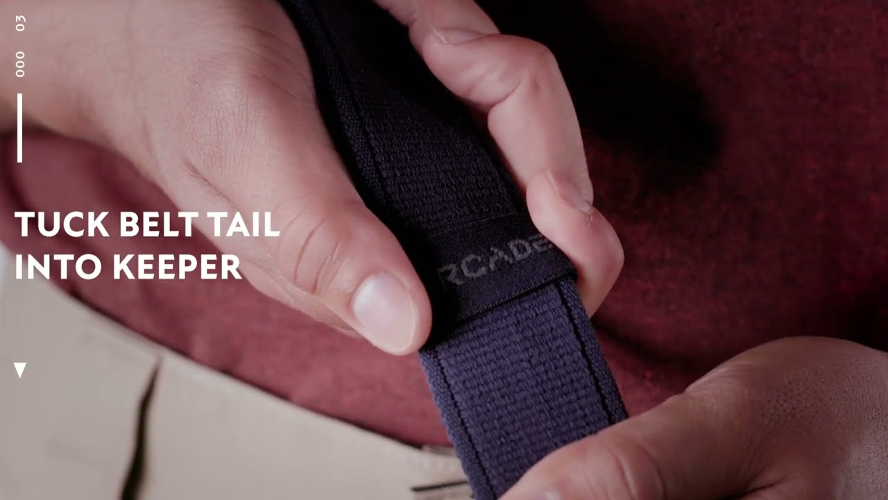 Arcade Adventure Belts | How To Wear & Adjust