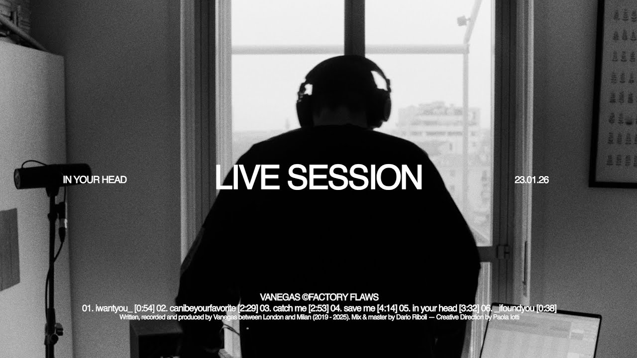 Vanegas live session: IN YOUR HEAD EP