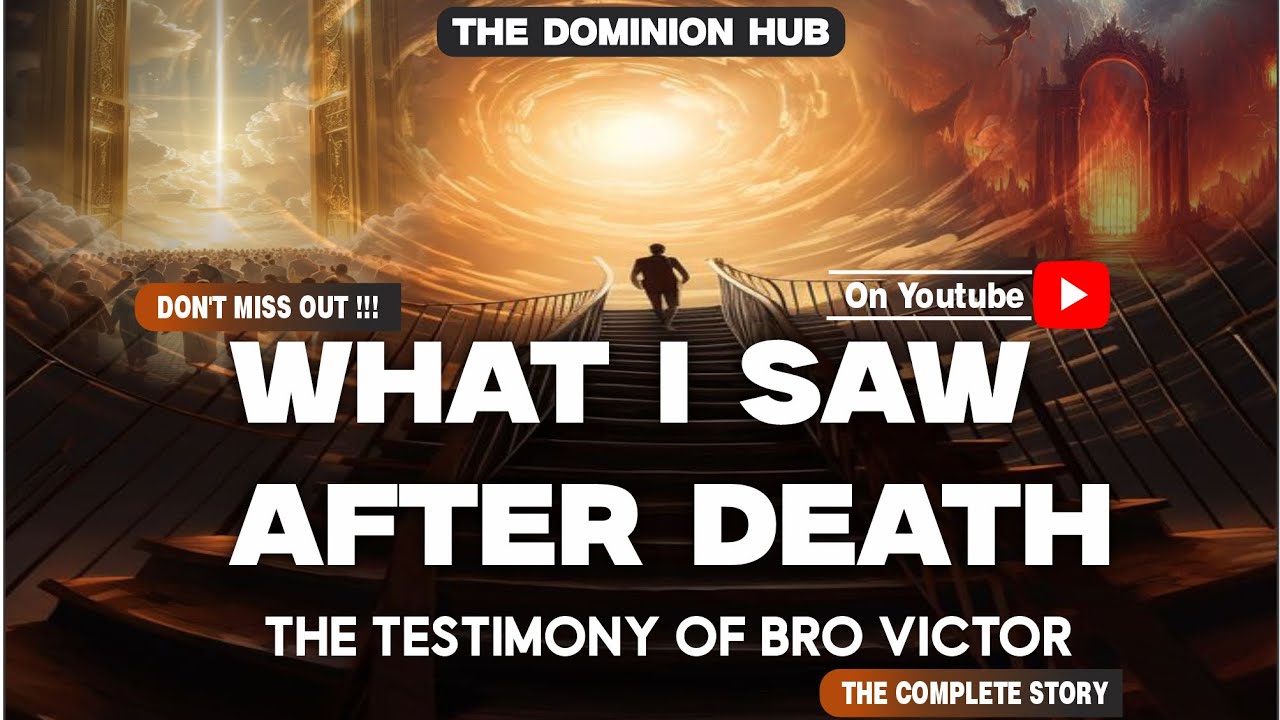 What I Saw After Death|Life After Death Bro Victor #lifeafterdeath #afterlife #life #spiritual #fyp 