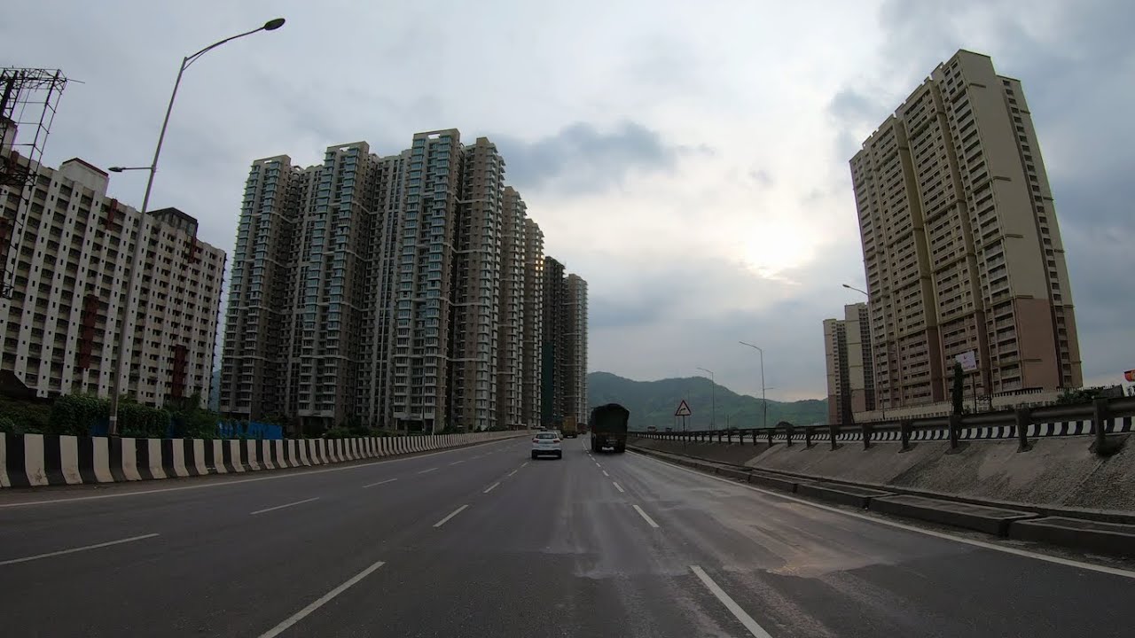 4K Drive on JNPT Rd (NH348) | Maharashtra, India