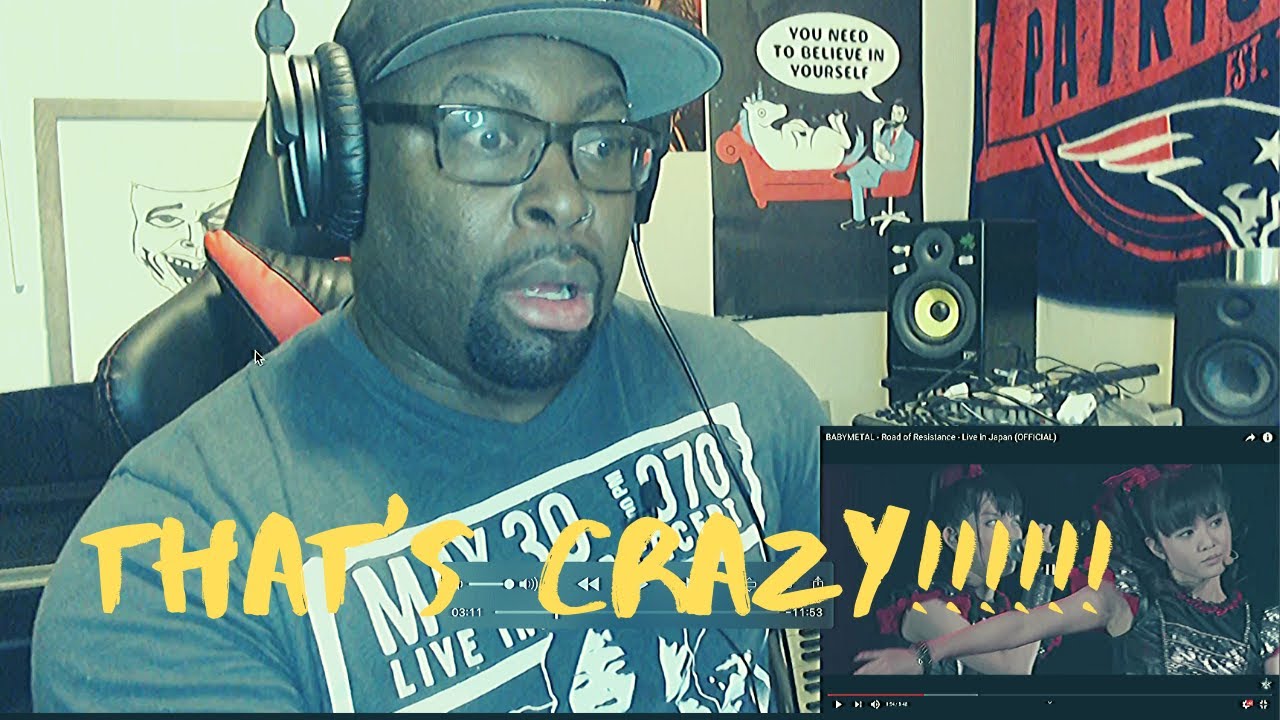 BABYMETAL - Road of Resistance - Live in Japan (OFFICIAL)  REACTION VIDEO