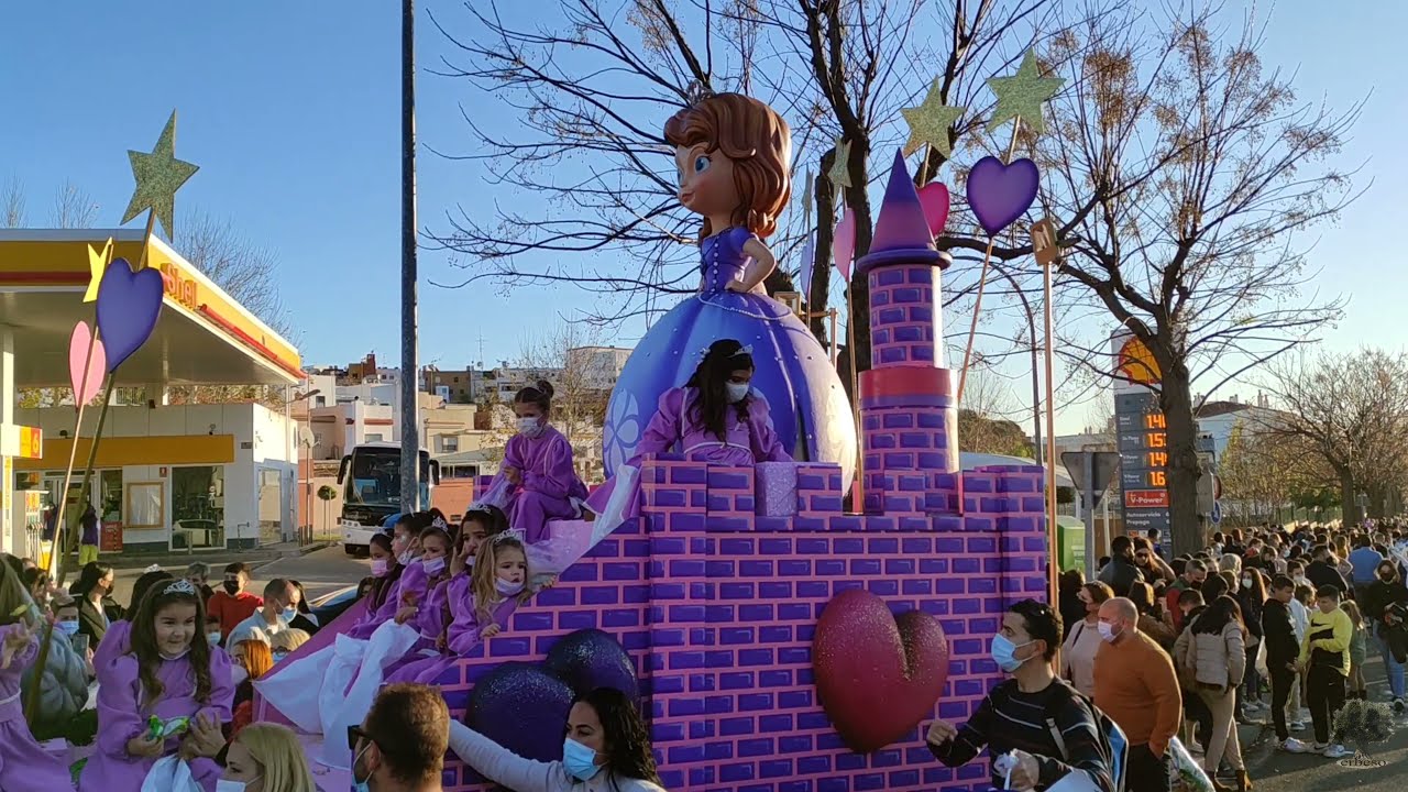 Cabalgata de Reyes Magos de la calle Silos de Alcalá de Guadaíra