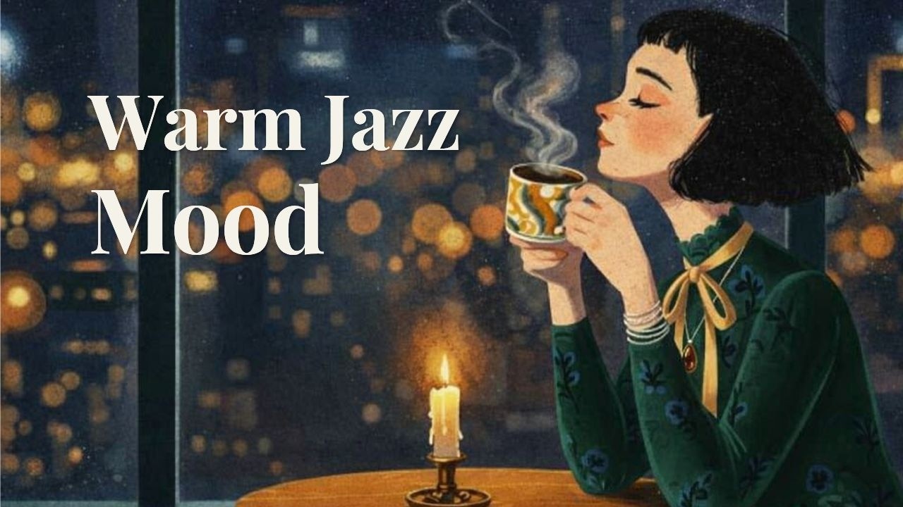 Warm Jazz Mood ☕ Cozy Jazz Pop for Study & Work (2H 52M)