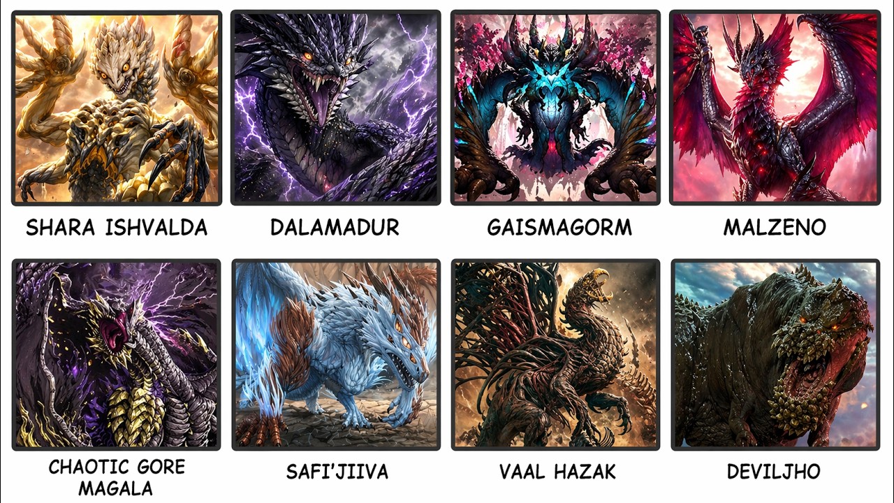 Monster Hunter Creatures Explained in 11 Minutes