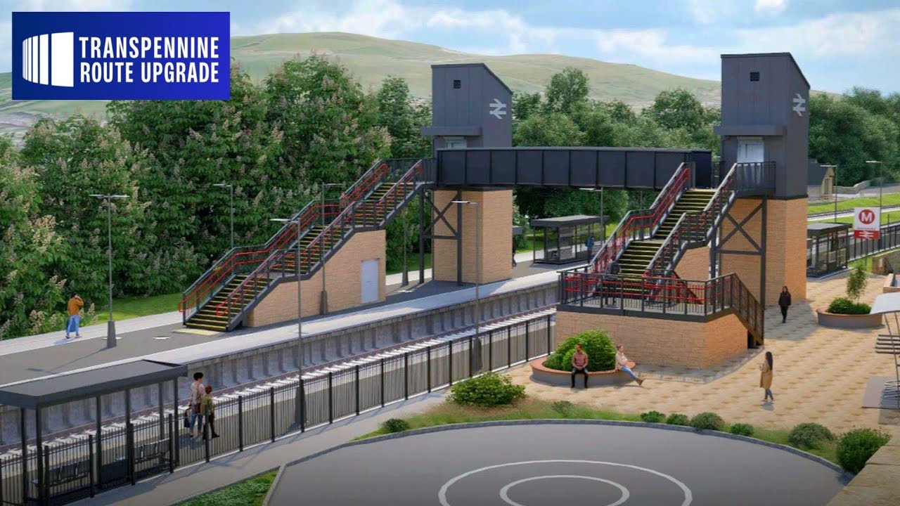 TRU PLANS REVEALED 👷‍♀️ Two stations to be rebuilt and 3-tracking west of Huddersfield 🏗