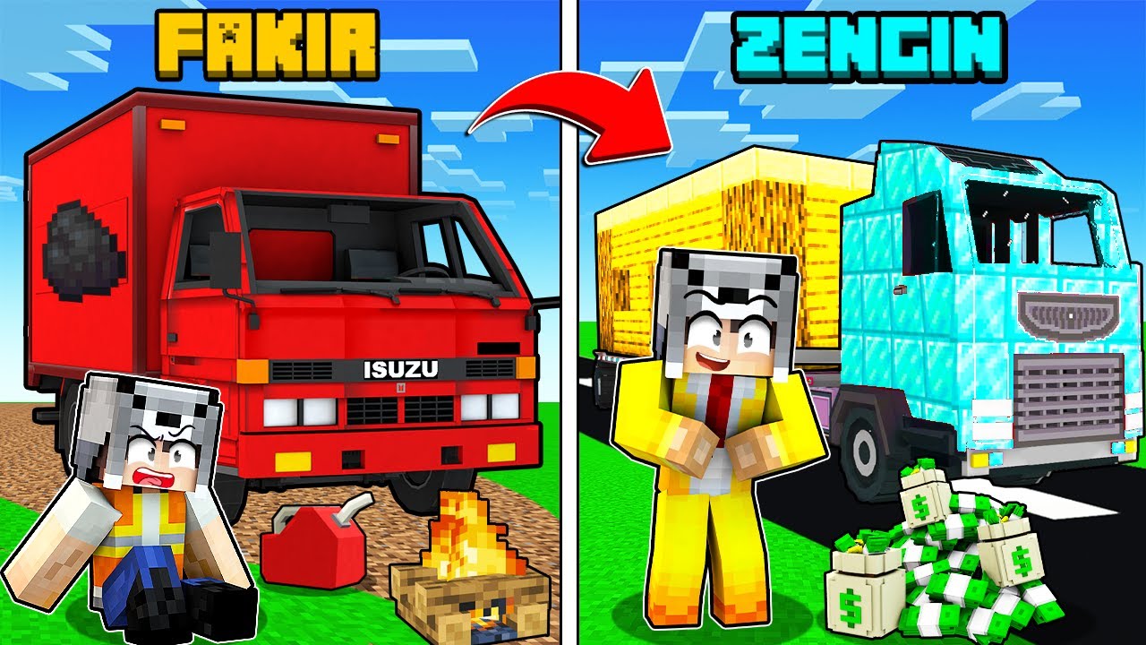 FAKİR TIRCIYKEN NASIL ZENGİN TIRCI OLDUM 😱 - Minecraft