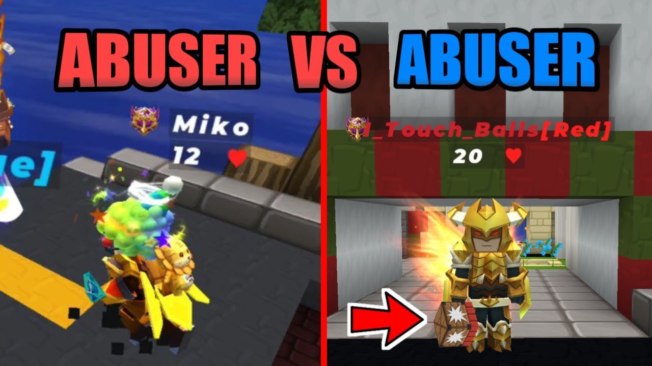I Met Abuser And Fight Him as Abuser (Blockman Go)