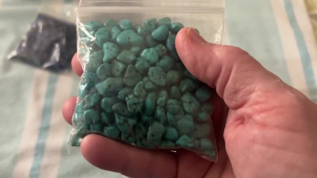 Going through beads that were gifted to me ￼