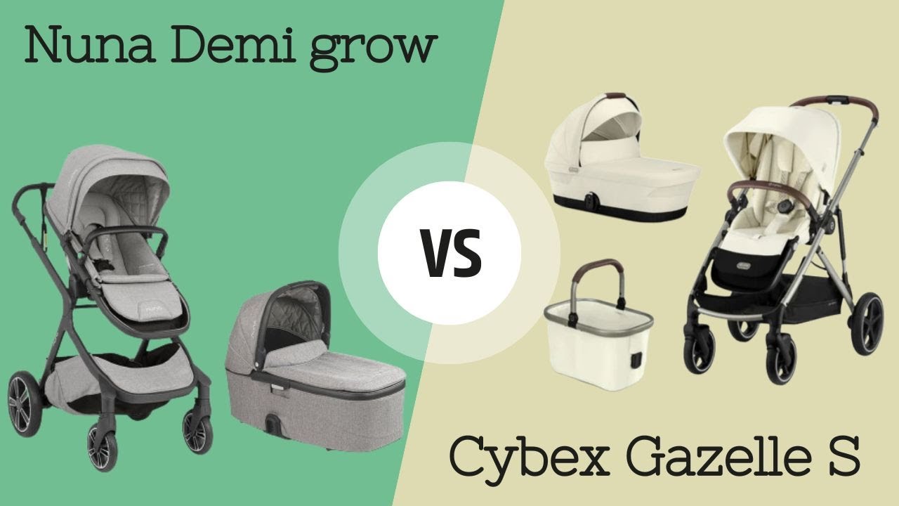 Nuna Demi Grow Stroller VS Cybex Gazelle s Stroller!