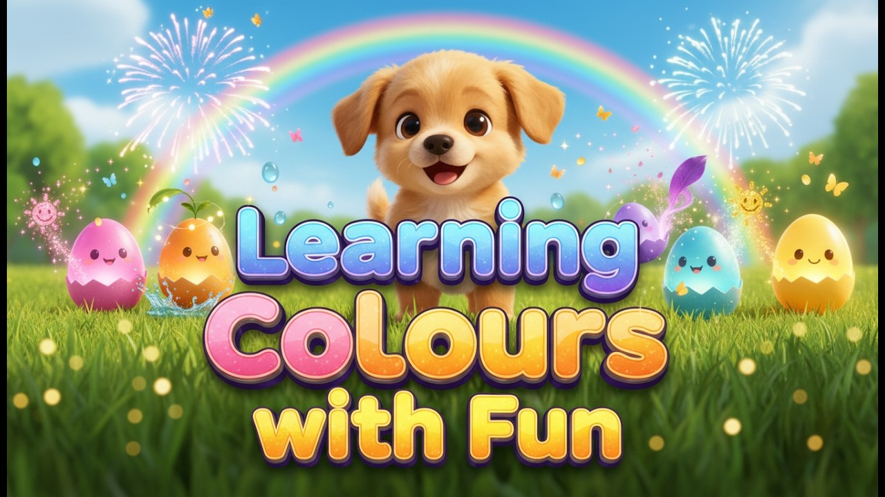 Learning Colours for Kids 🎨✨  Fun Color Songs & Cute Rhymes for Toddlers |upto 4K HD #nurseryrhymes
