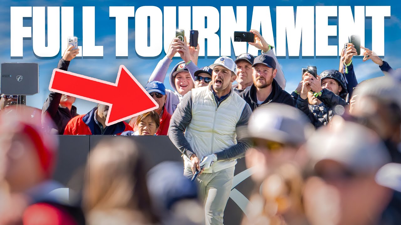 I Mic&rsquo;d Up For An Entire Professional Golf Tournament (First Time Ever)