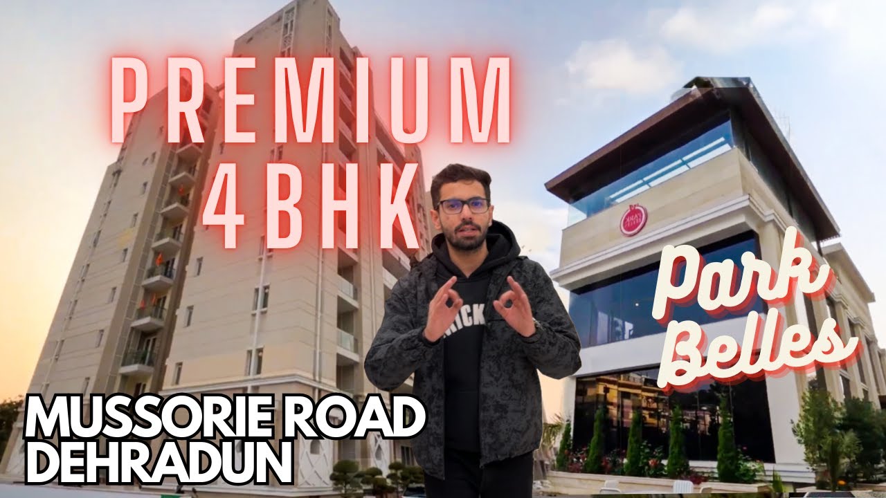 Ultra-Luxury 4BHK Apartment Tour | Park Belles Dehradun | Covered Pool, Gym & Premium Furnishing