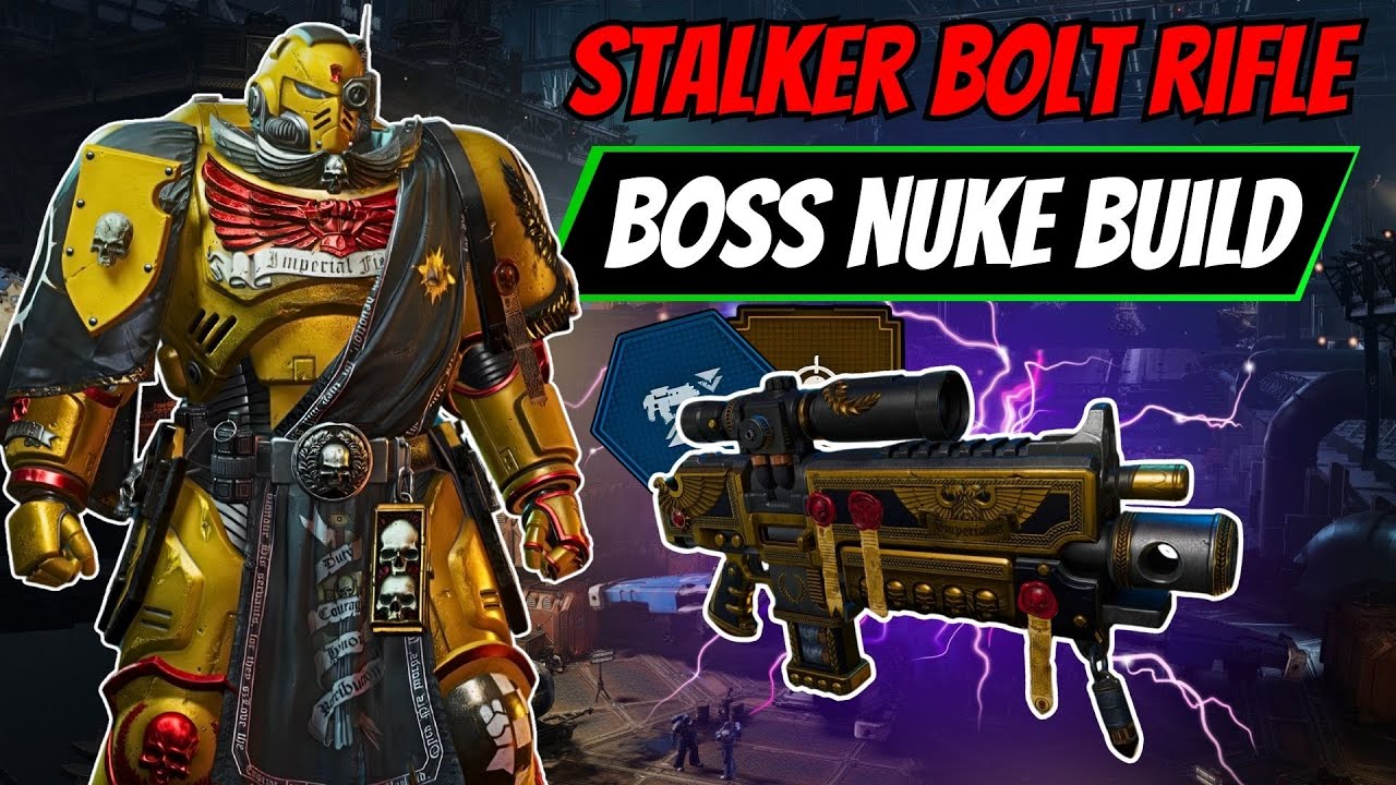 This Stalker Bolt Rifle Tactical Build DELETES Bosses and Can ONE SHOT Zoanthropes - Space Marine 2