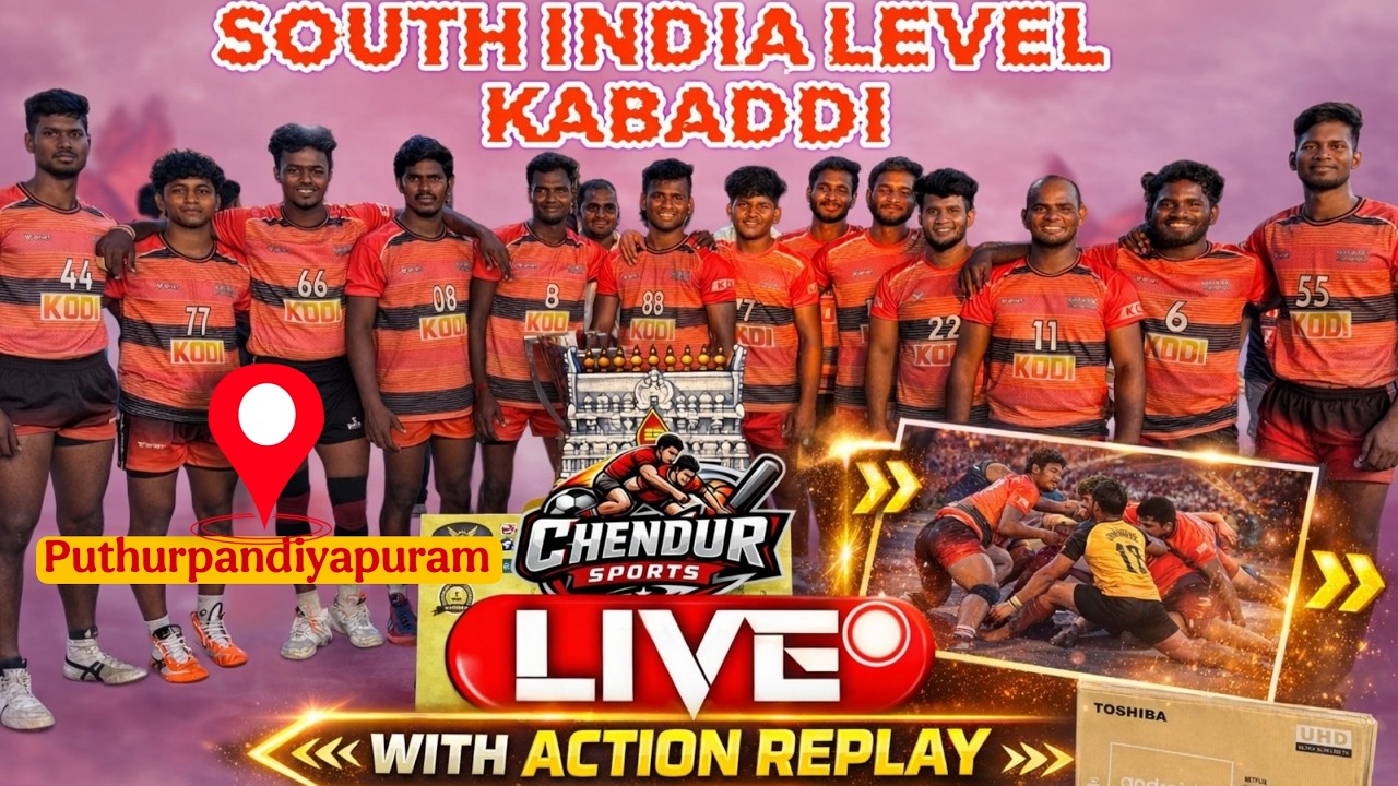 SF | SRM UNIVERSITY VS AROCKIYARAJ THOOTHUKUDI | Puthurpandiyapuram Tournament 2026 | Chendur Sports