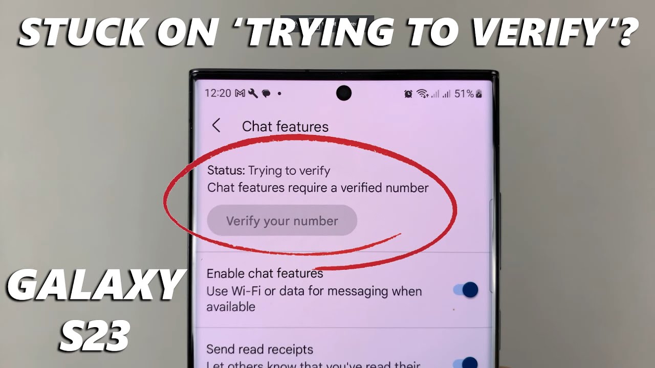 How To Fix Google Messages Chat Features Stuck On 'Trying to Verify'
